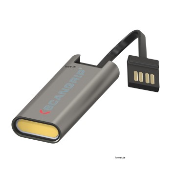 Scangrip 03.5113 Flash Micro R Taschenlampe USB Schlüsselanhänger Akku