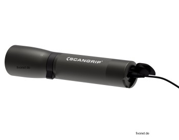 Scangrip 03.5137 FLASH 600 R Akku Taschenlampe mit Boostfunktion