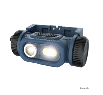 Scangrip 03.5621 HORIZON Kopflampe Arbeitsleuchte mit Sensor für Schutzhelme