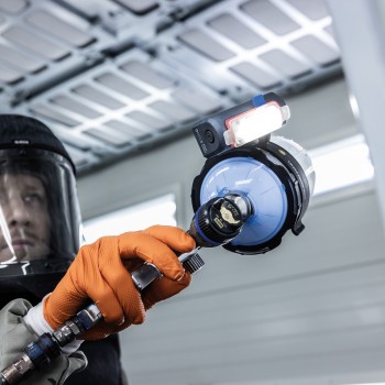 Scangrip 03.5625 SPRAYMATCH EX-geschützte Arbeitsleuchte für Lackierpistolen