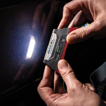 Scangrip 03.5663 I-Match 4 Detailing Kopflampe mit Powerbank für Fahrzeugaufbereitung und Restauration