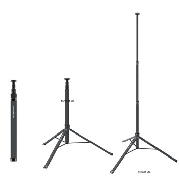 Scangrip 03.5637 AREA LITE CO 6000 Lumen Baustrahler mit Stativ Steckdose