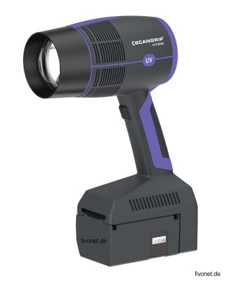 Scangrip 03.5803 UV Gun mit Timer und fahrbarem Stativ für UV Härtung