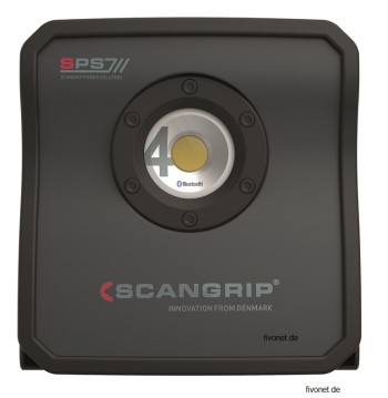 Scangrip 03.6000 Nova 4 SPS Arbeitsleuchte Bluetooth Powerbank