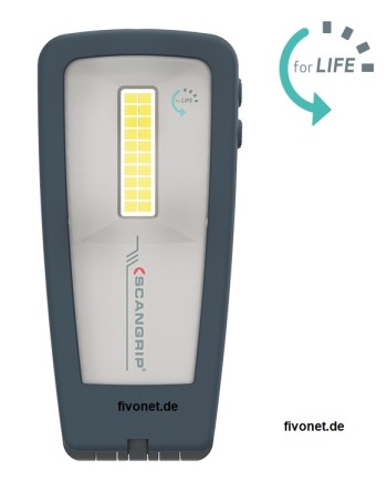 Scangrip Set bei fivonet.de NOVA R + Miniform + I-View / 3 Arbeitsleuchten mit Tasche