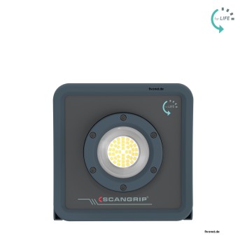 Scangrip 03.6201 NOVA R for Life Akku-Arbeitsleuchte mit 2000 Lumen