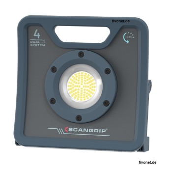 Scangrip 03.6204 NOVA 4 C+R for Life Akku-Arbeitsleuchte mit 4000 Lumen