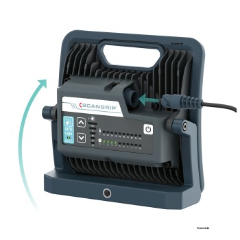 Scangrip 03.6204 NOVA 4 C+R for Life Akku-Arbeitsleuchte mit 4000 Lumen
