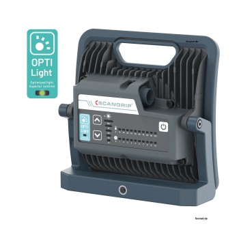 Scangrip 03.6204 NOVA 4 C+R for Life Akku-Arbeitsleuchte mit 4000 Lumen