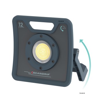 Scangrip 03.6206 NOVA 12 for Life Kabel Arbeitsleuchte mit Diffuser und Koffer