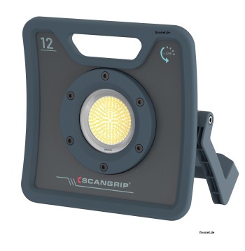 Scangrip 03.6206 NOVA 12 for Life Kabel Arbeitsleuchte mit Diffuser und Koffer