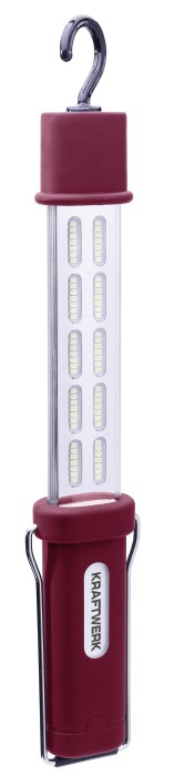 KRAFTWERK wasserfeste 70 SMD LED Akkulampe Handlampe 32016