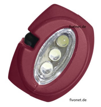 KRAFTWERK 32069 COB LED Mini Akkulampe Handlampe