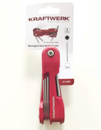 KRAFTWERK fivonet-Set Rollmeter Maßband Innensechskant Mikrofaser Geschenkidee