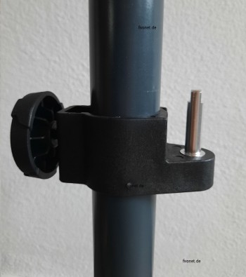 Scangrip 03.5785 Halterung Klemmhalter für Arbeitsleuchten am Stativ