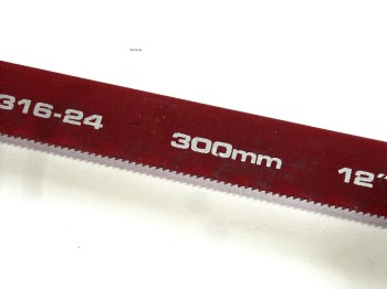 KRAFTWERK 10x HSS Bi Metall - Sägeblatt für Handsäge 300mm