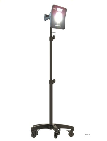 Scangrip 03.6205 NOVA 6 C+R Akku-Arbeitsleuchte mit fahrbarem Stativ 6000 Lumen