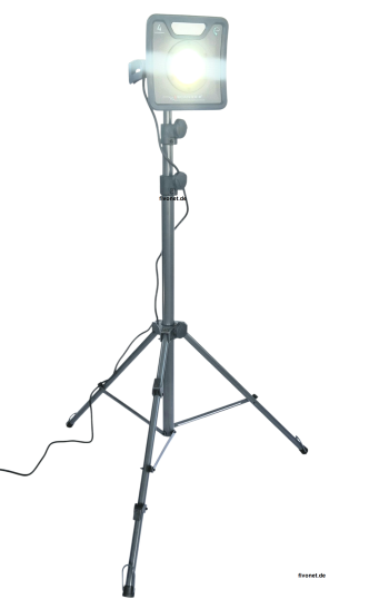 2x Scangrip 03.6202 NOVA 4 for Life Kabel Arbeitsleuchte mit Stativ 8000 Lumen