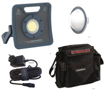 Scangrip 03.6204 NOVA 4 C+R for Life Akku-Arbeitsleuchte mit Diffuser Tasche