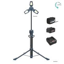 Scangrip 03.6214C TOWER 12 CONNECT 12000 Lumen LED Flutlichtstrahler mit Stativ Akku Netzteil Scangrip 03.6214C TOWER 12 CONNECT 12000 Lumen LED Flutlichtstrahler mit Stativ Akku Netzteil