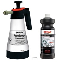SONAX PROFILINE ActiFoam Energy 1 Liter Reinigungsschaum Konzentrat und Foamsprayer