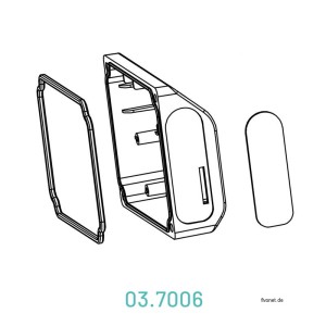 Scangrip 03.7006 Ersatzteil Akkuabdeckungssatz für Nova Mini for Life