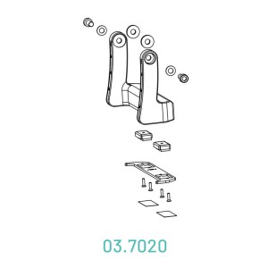 Scangrip 03.7020 Ersatzteil Standfuß Bügel für Nova R for Life