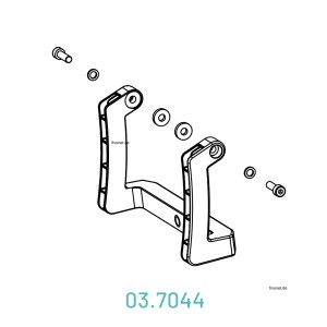 Scangrip 03.7044 Ersatzteil Standfuß Bügel für Nova 6 / 6 C+R for Life