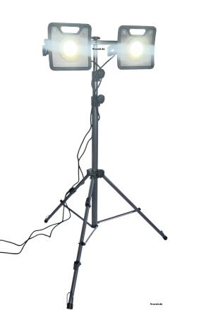 2x Scangrip 03.6202 NOVA 4 for Life Kabel Arbeitsleuchte mit Stativ 8000 Lumen