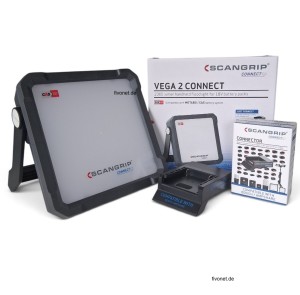 Scangrip 03.6106C VEGA 2 CONNECT Baustrahler für 18V BOSCH Akku