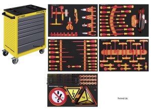 KRAFTWERK BT700 VDE Werkstattwagen 103 - tlg.