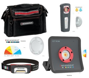 Scangrip 49.0220 Essential Kit Fahrzeug Aufbereitung Multimatch R CCT