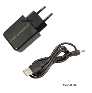 Scangrip 03.5373 USB Ladegerät Ladekabel 2A für NOVA R Multimatch R