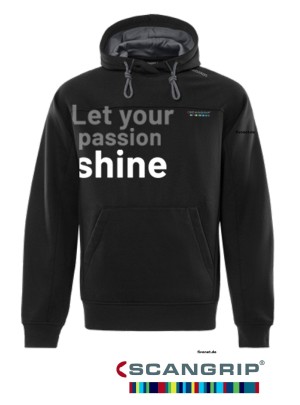 Scangrip 20.0006 Hoodie S "Let your Passion Shine" Colour Match