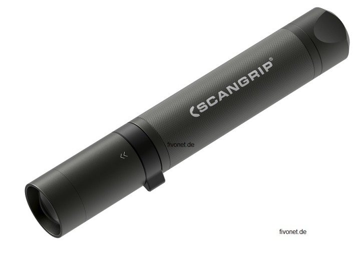 Scangrip 03.5133 FLASH 600 Taschenlampe mit Batterien Boostfunktion