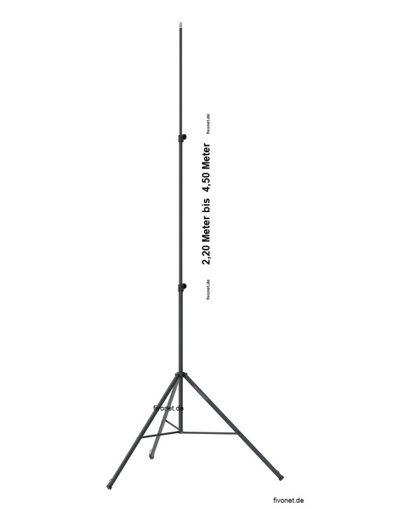 Scangrip 03.5720 Stativ 4,5 Meter für Site Light Baustrahler