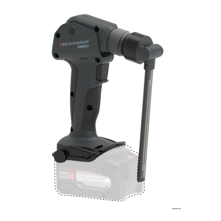 Scangrip 03.5693C MULTILIGHT FLEX CONNECT Hand - Arbeitsleuchte mit 750 Lumen Inspektionslichtkopf