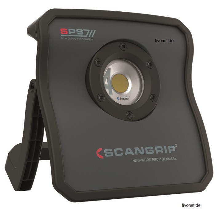 Scangrip 03.6000 Nova 4 SPS Arbeitsleuchte Bluetooth Powerbank