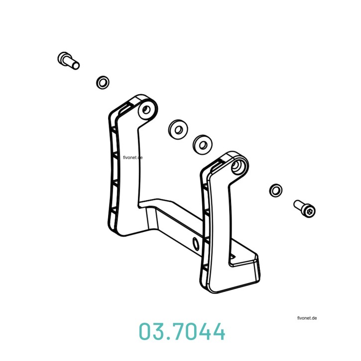 Scangrip 03.7044 Ersatzteil Standfuß Bügel für Nova 6 / 6 C+R for Life