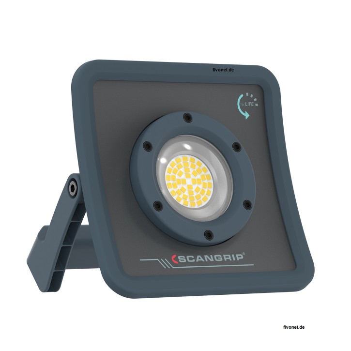 Scangrip 03.6201 NOVA R for Life Akku-Arbeitsleuchte mit 2000 Lumen