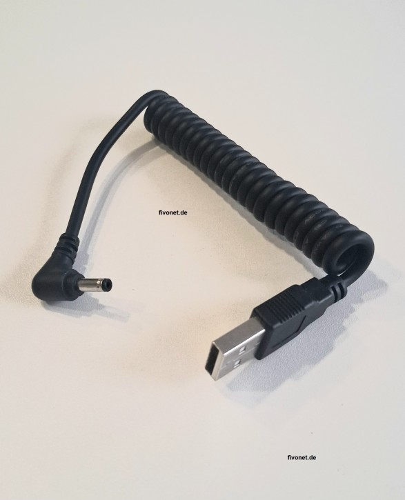 Scangrip 03.5912 USB Ladekabel Kabel Spiralkabel für Powerbank