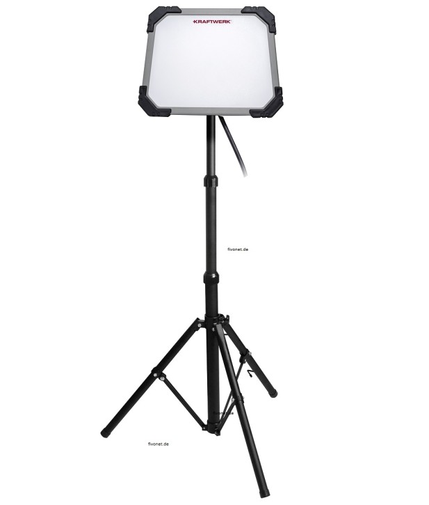 KRAFTWERK 32080 LED Arbeitsleuchte T5000 mit Stativ