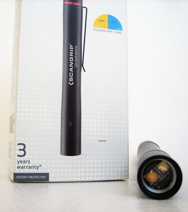 Scangrip 03.5122 Matchpen R  Colour Match Warm u. Kaltlicht