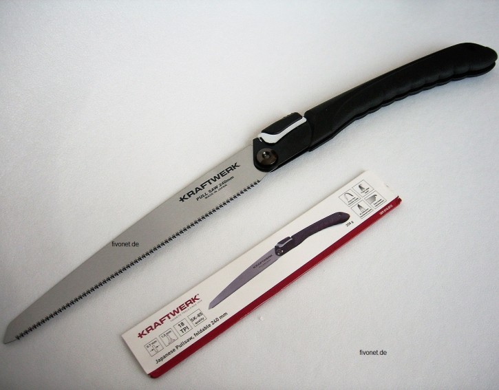 KRAFTWERK Japansäge faltbar Säge 240mm