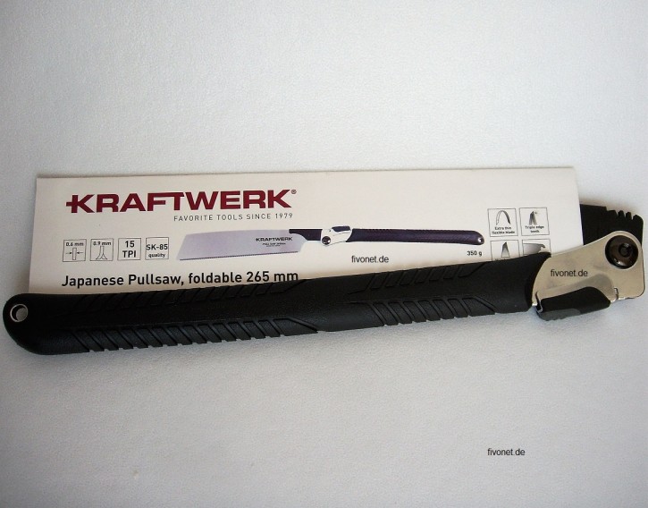 KRAFTWERK Japansäge faltbar Säge 265mm