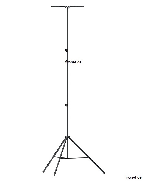 Scangrip 03.5270 Stativ 4,5 Meter mit Doppelhalter für Site Light Baustrahler