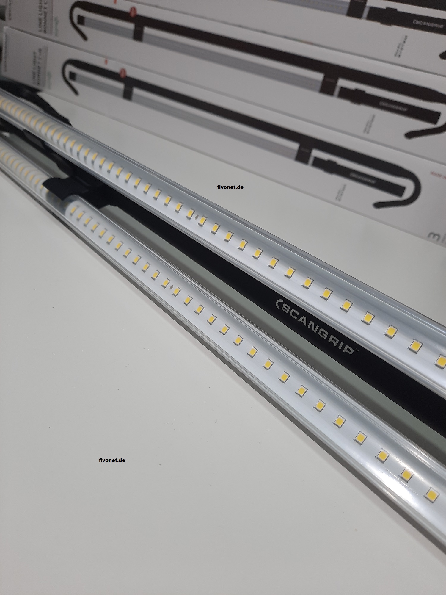 Scangrip LINE LIGHT 03.5240 C+R LED Motorhaubenleuchte mit Kabel & Akku, Arbeits- und Handlampen, Betriebseinrichtung