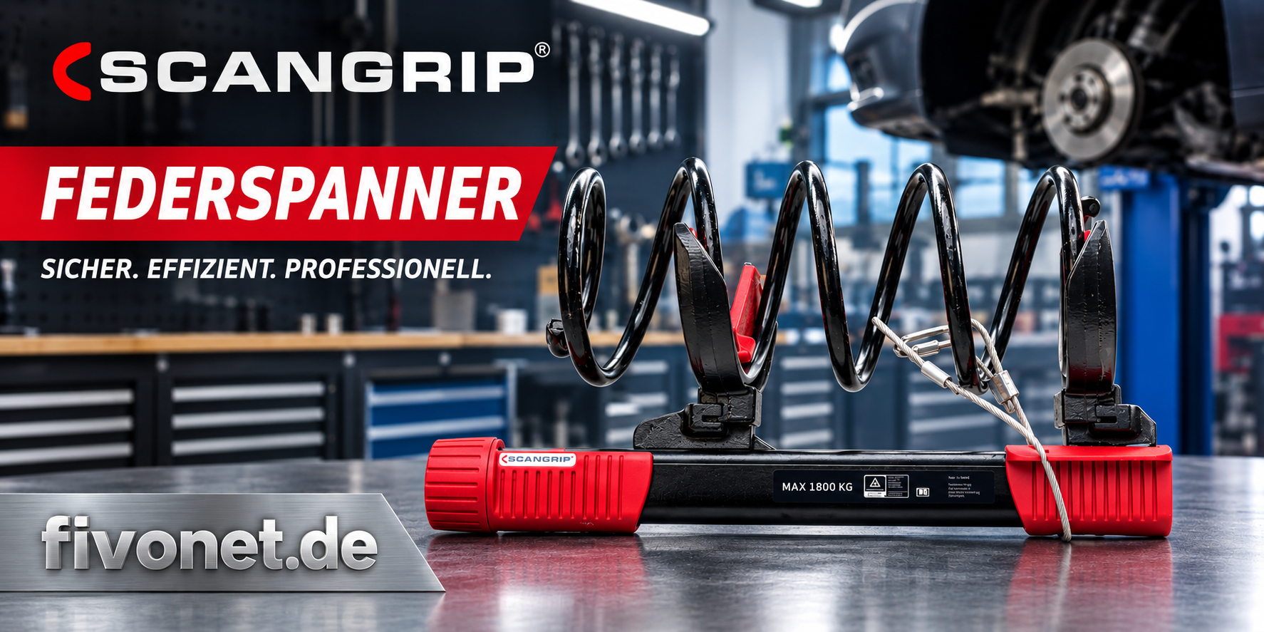 Scangrip Federspanner CANVIK und Zubehör