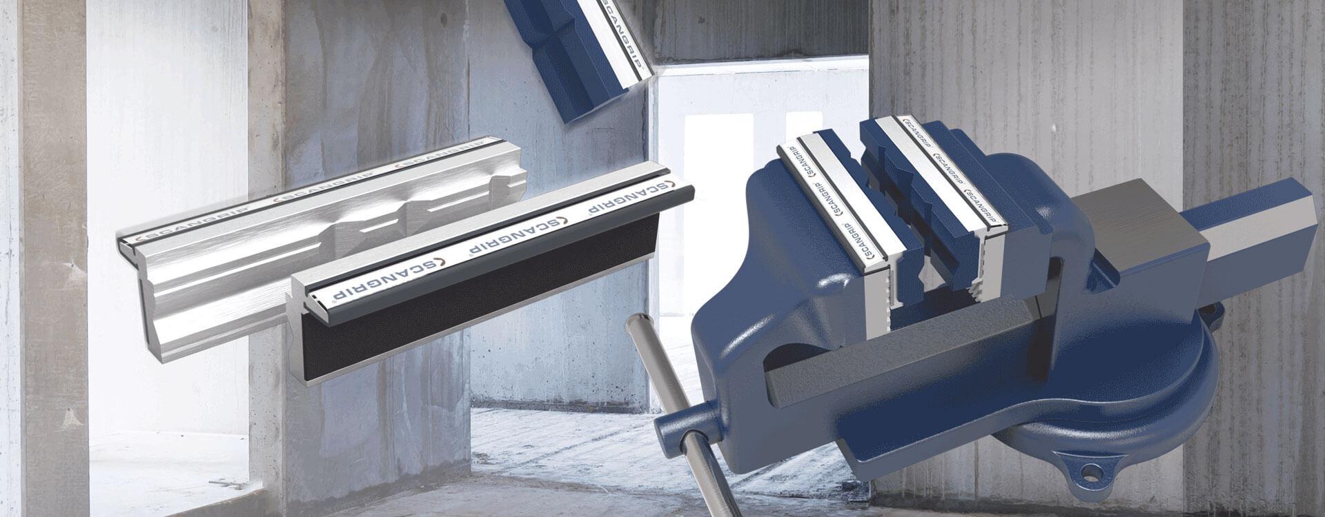 Scangrip Magnefix Schraubstock Schutzbacken 